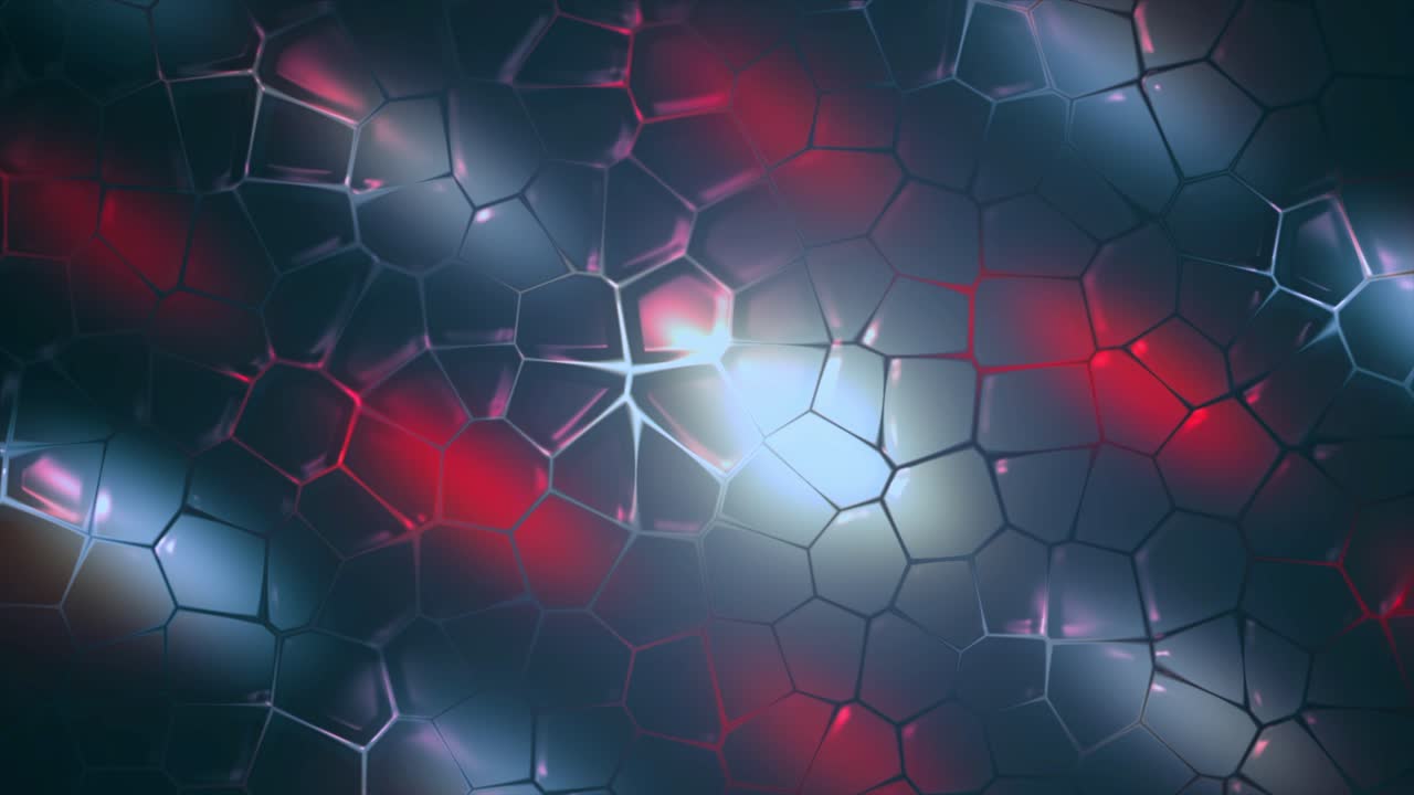 Abstract Geometric Pattern Background with Red and Blue Colors