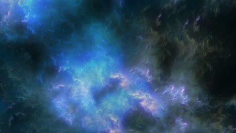 impresionante animación cg del espacio profundo