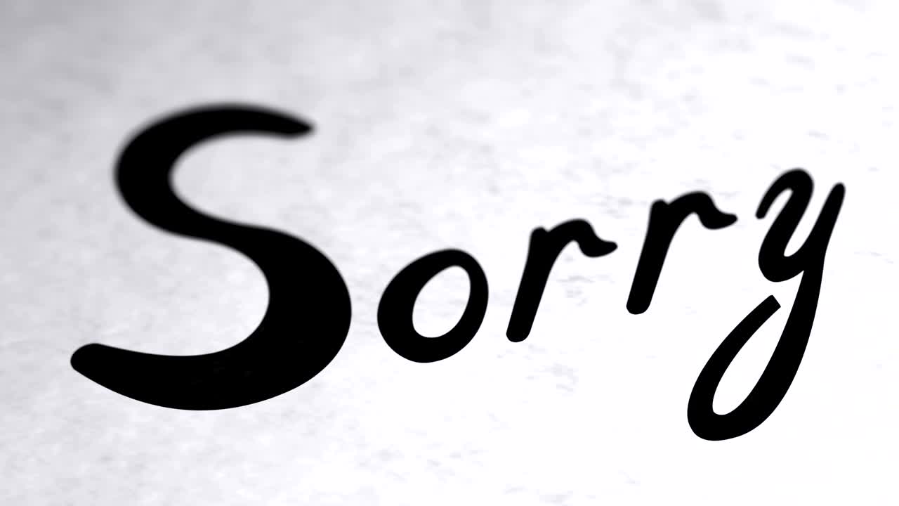"Sorry" on the page. Looping footage has 4K resolution.