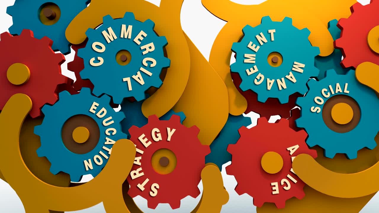 컬러  3d 애니메이션 - 시엄리스 루프