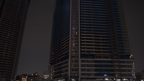 el área de la orilla del río harumi de tokio, vista nocturna 2022