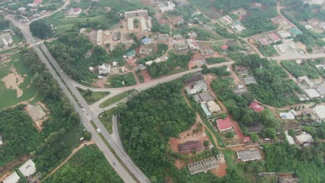 Luftaufnahme-Von-Cape-Coast,-Ghana