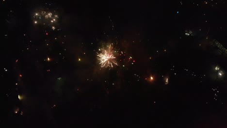 Munich-Olympia-Park-New-years-eve-fireworks-from-the-air-flying-with-a-drone