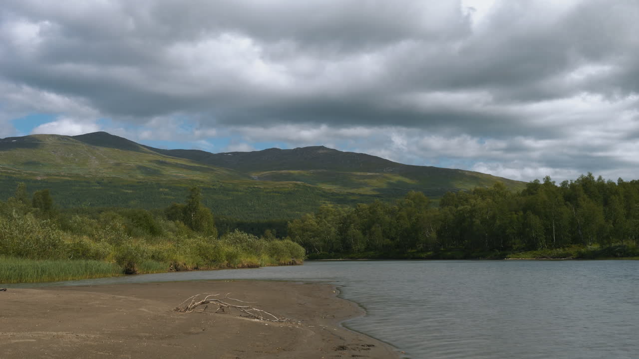 реки, леса и горы швеции, временные растяжки