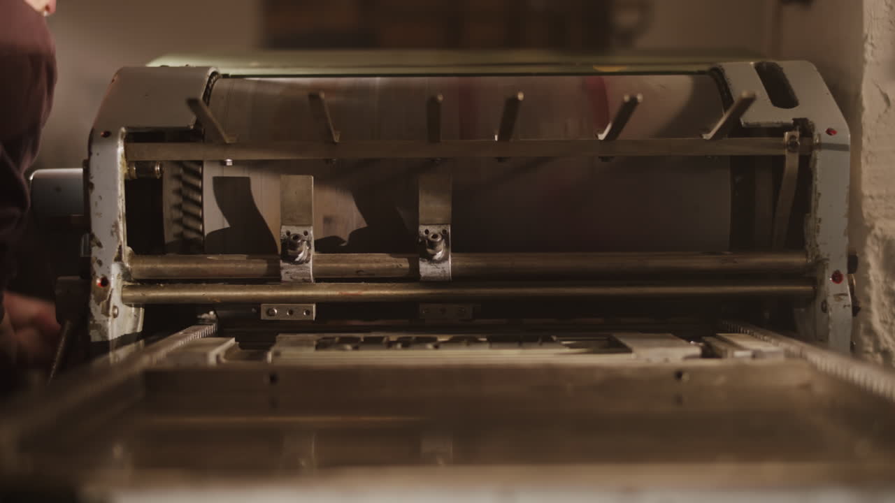 Vintage Printing Press Machinery