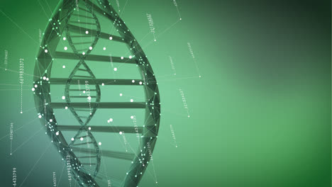 4K-Loop-DNA-green-background-with-animated-data