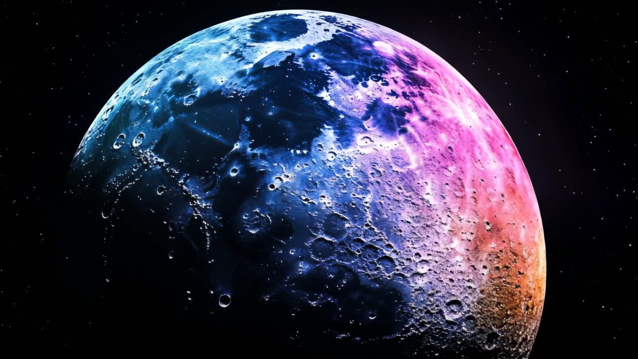 Colorful Alien Planet