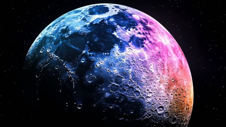 Colorful Alien Planet