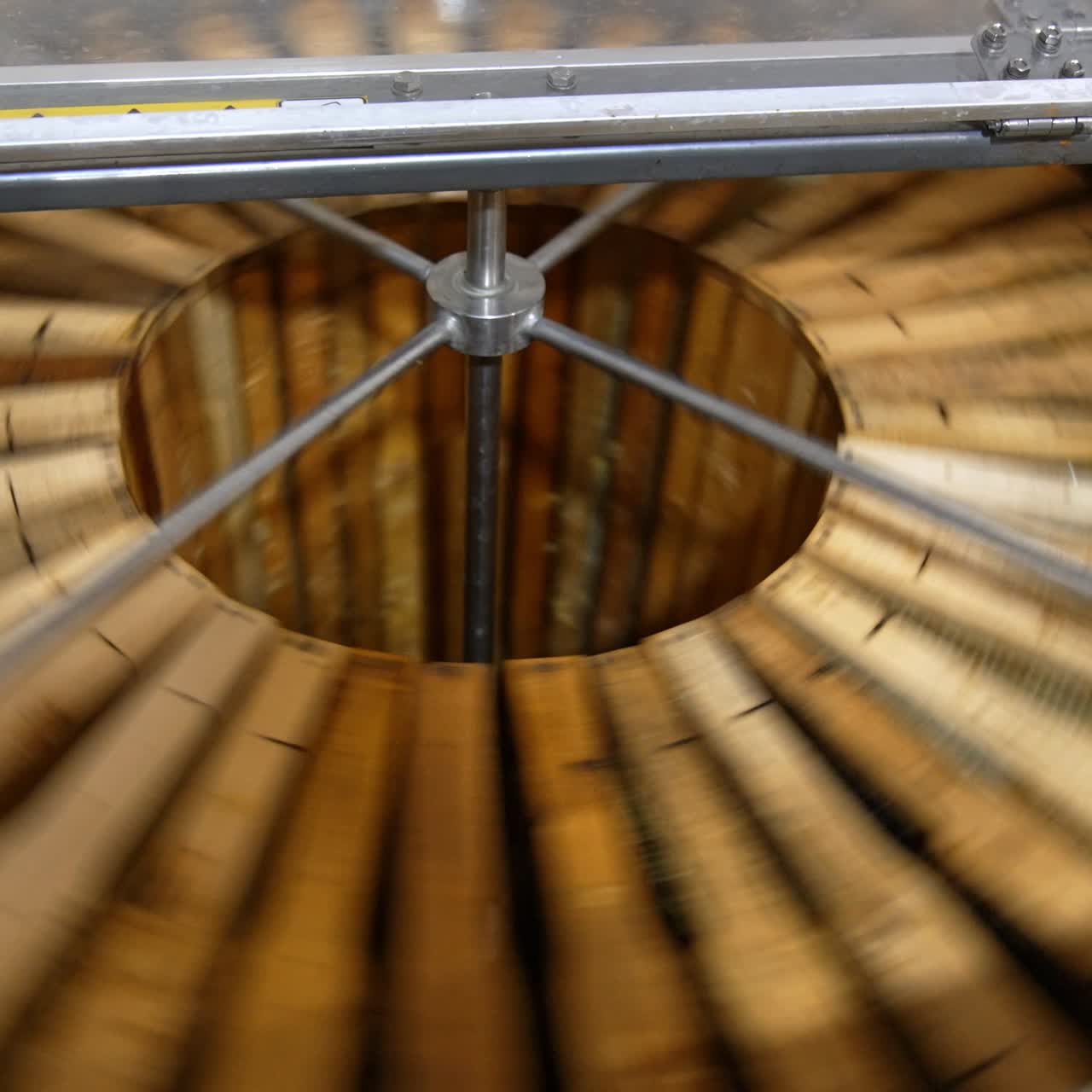 Honey farming equipment. Beekeeping apiary machine