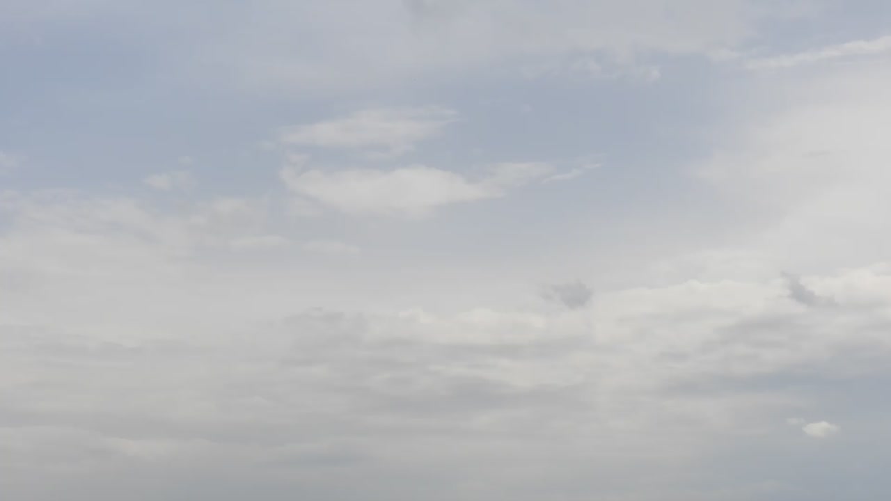 구름 시간 경과, 폭풍, 폭풍우, 봄 시즌