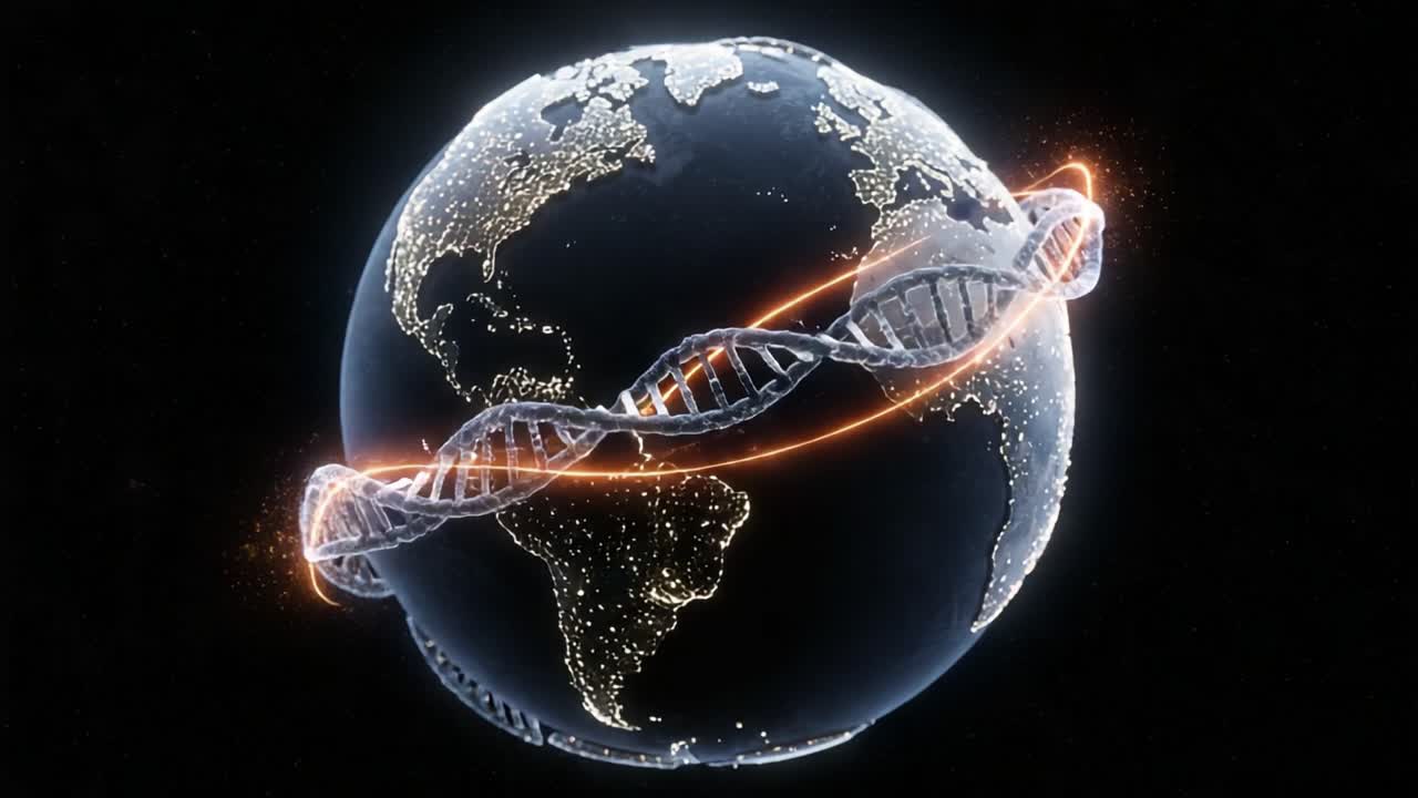 A Stunning Visualization of Earth Highlighting the Interconnectedness ...