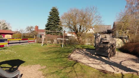 closed playground in germany because of the corona virus