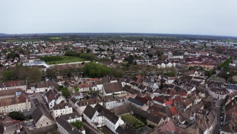 european village with colorful rooftops