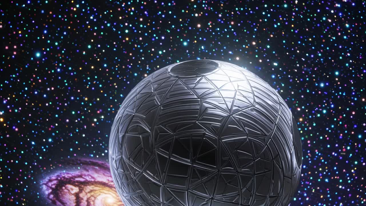 Alien Spaceship in Deep Space