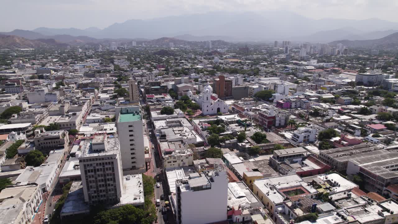 vista del paisaje de la ciudad de santa marta