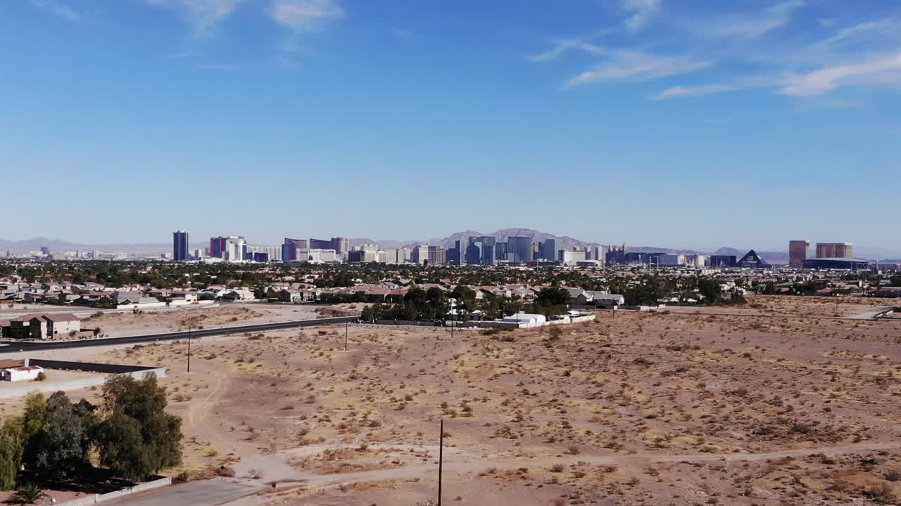 라스베가스 데이의 무인기 촬영