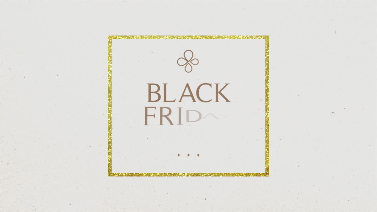 블랙 프라이데이 금색 프레임에  ⁇ 색 그라데이션