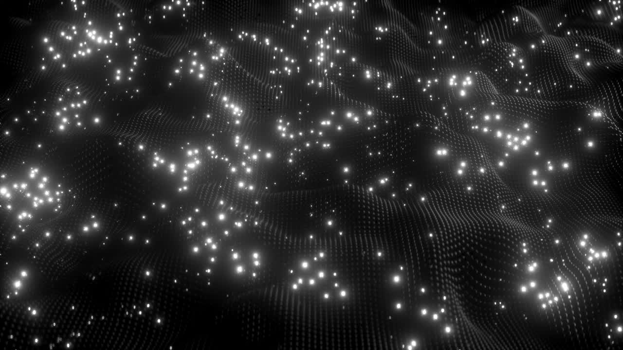 4k 추상 신경망은 시스를 발사합니다.