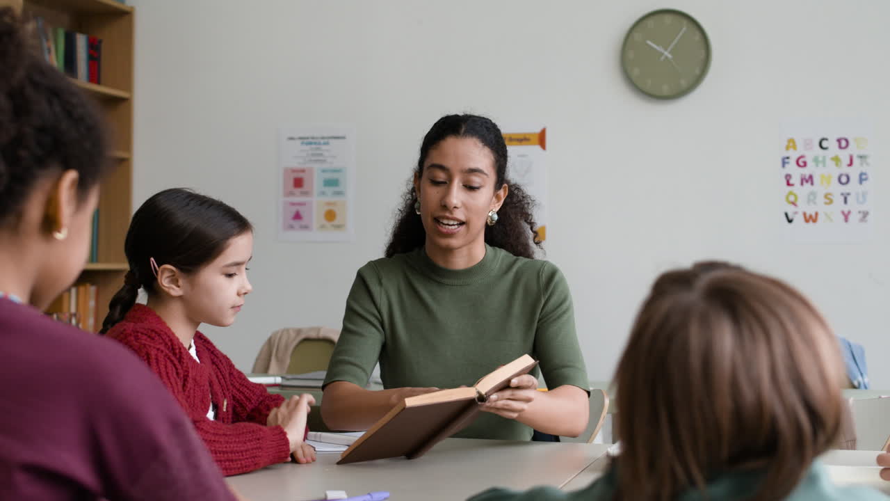 Classroom Reading Lesson