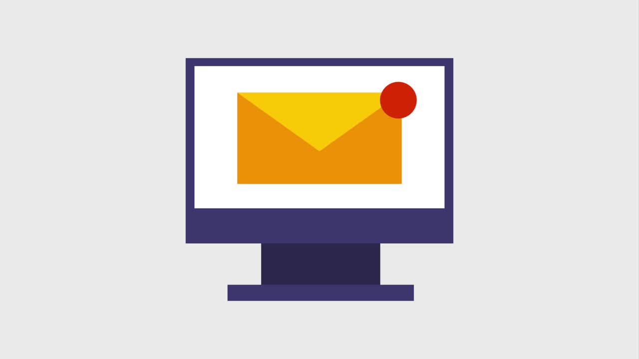 email message envelope icons