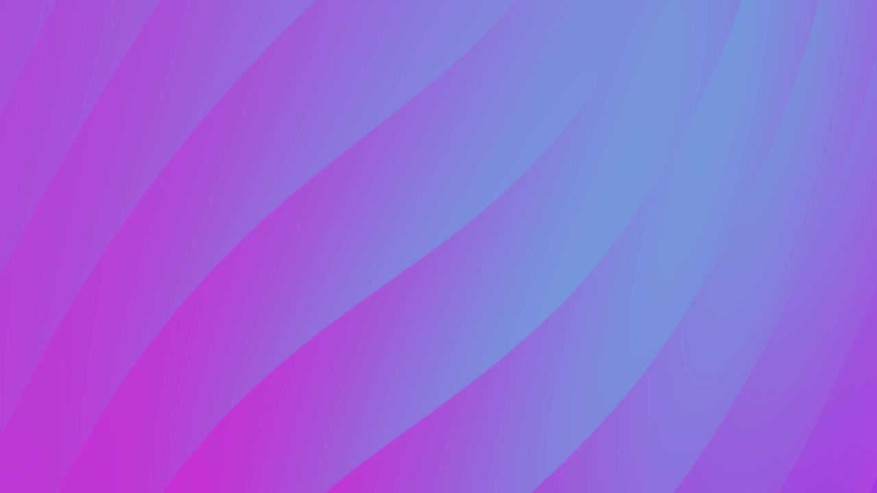 Ciclo continuo di linee sfumate astratte viola e blu