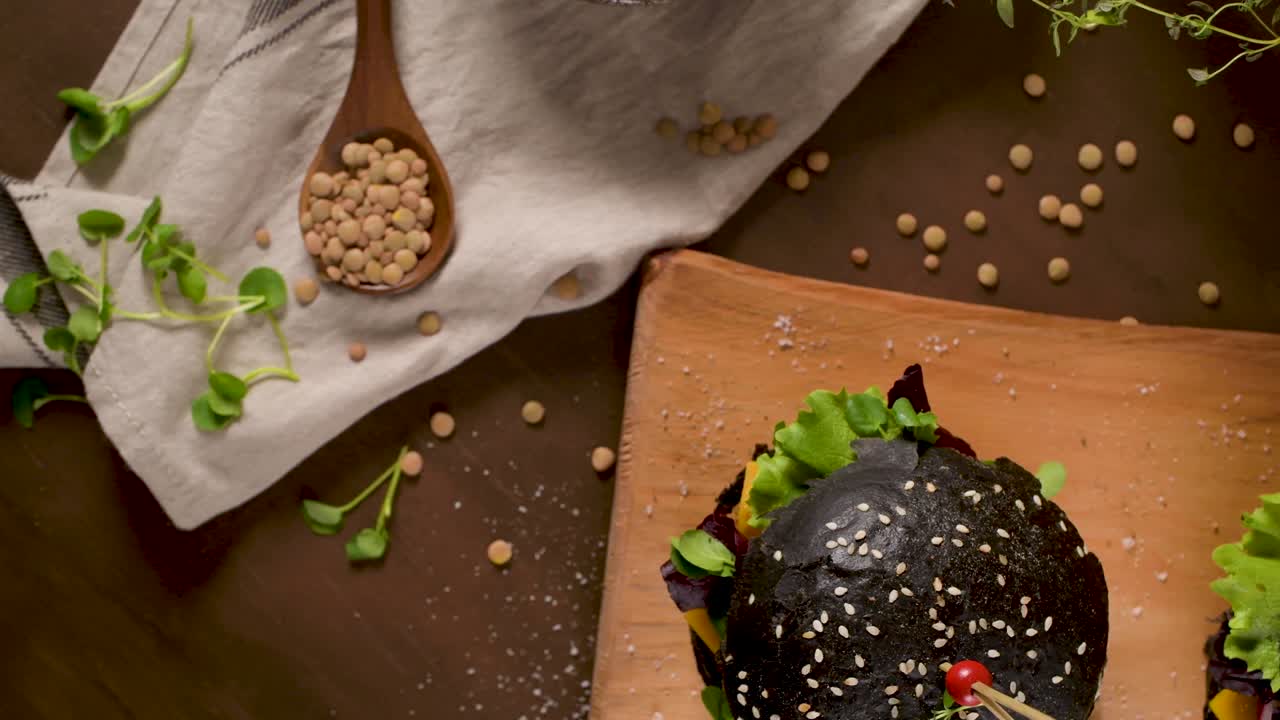 hamburguesas de verduras a la parrilla