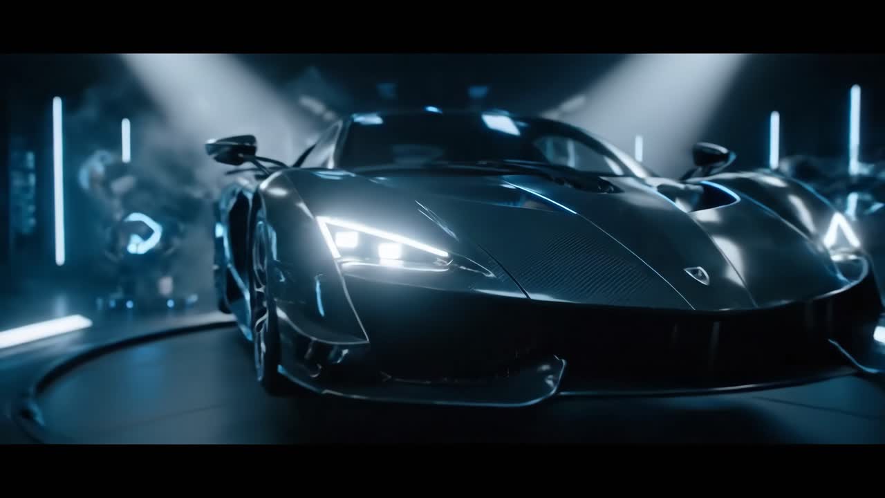 Sleek Supercar Unveiling