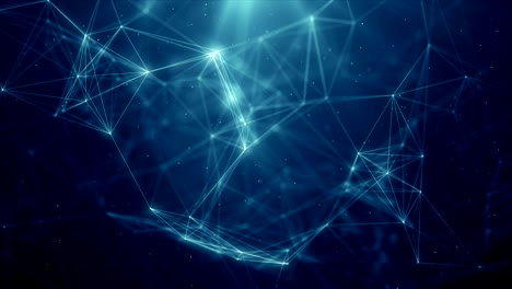 plexus abstract network titles technology science background loop