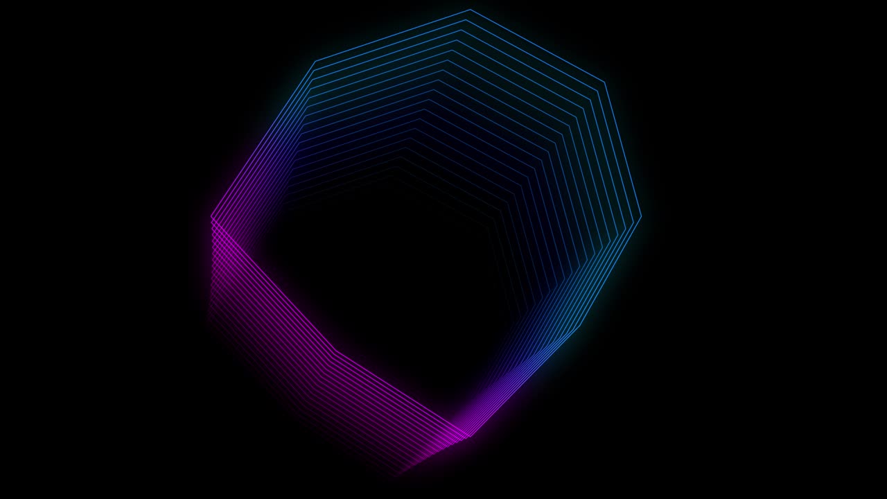 Abstract pink purple gradient neon lines geometric. 3D background. Retro style. Futuristic technology abstract background. Network, big data, data center, server, vj, internet, speed