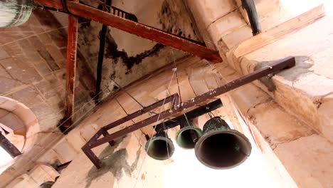 Old-church-bell-tower-in-Zacatecas