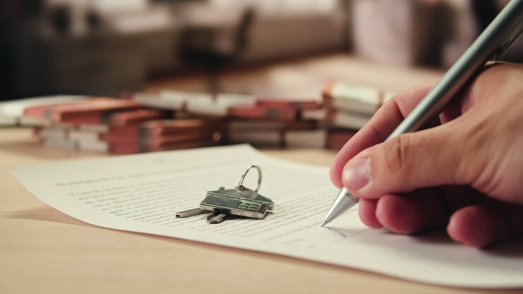 Signing House Purchase Documents