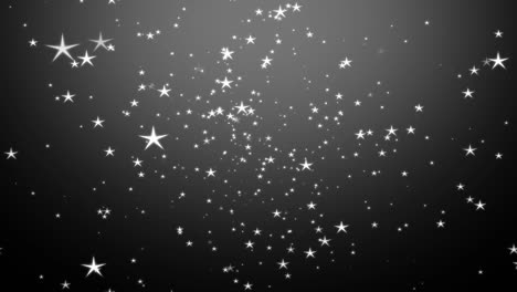 estrellas de fondo - partículas estelares parpadeando en 4k - partículas abstractas fluyen en el fondo - estrellas brillantes -