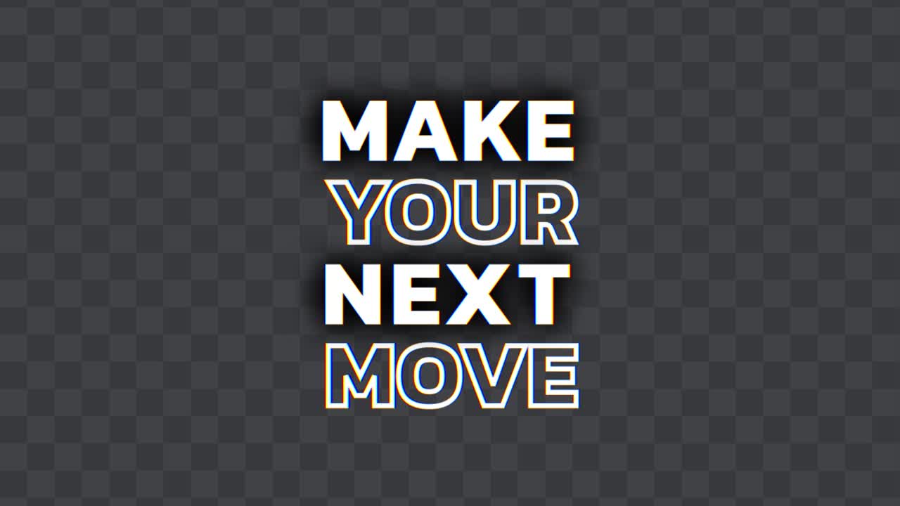 Dynamic Text Animation 06 Adobe After Effects 2023 Resolution 3840×2160 RGB version included