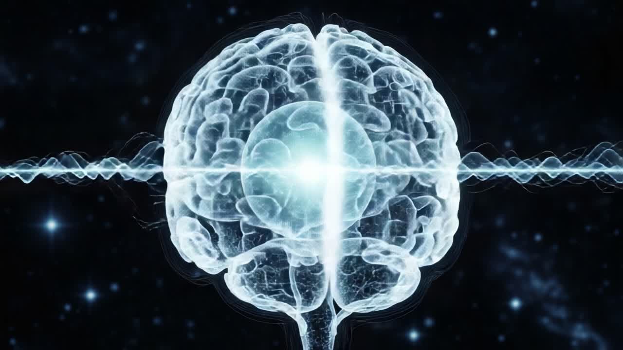 Visualizing the Intricate Connections of the Human Mind: A Study of Neural Networks and Brain Waves through Stunning Abstract Imagery