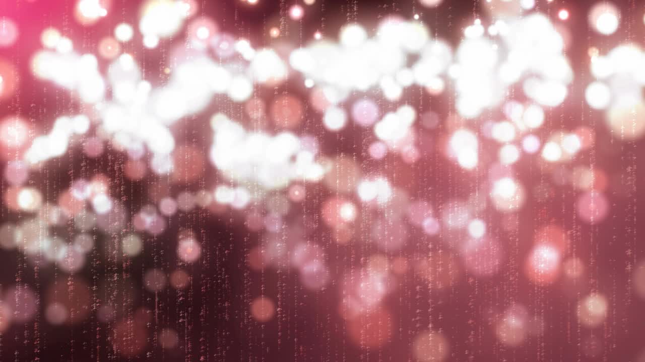 el brillo del oro rosado brilla con una animación brillante.