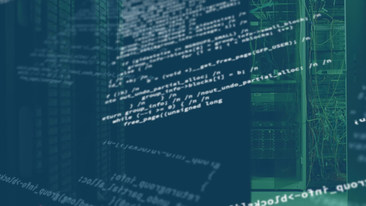 Animation of computer language over data server systems
