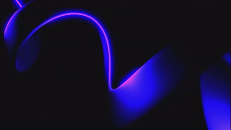 formas abstractas de neón