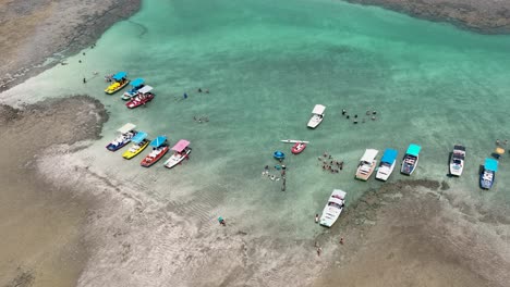 Coral-reefs-natural-pools-at-Sao-Miguel-dos-Milagres-Beach-at-Alagoas-Brazil