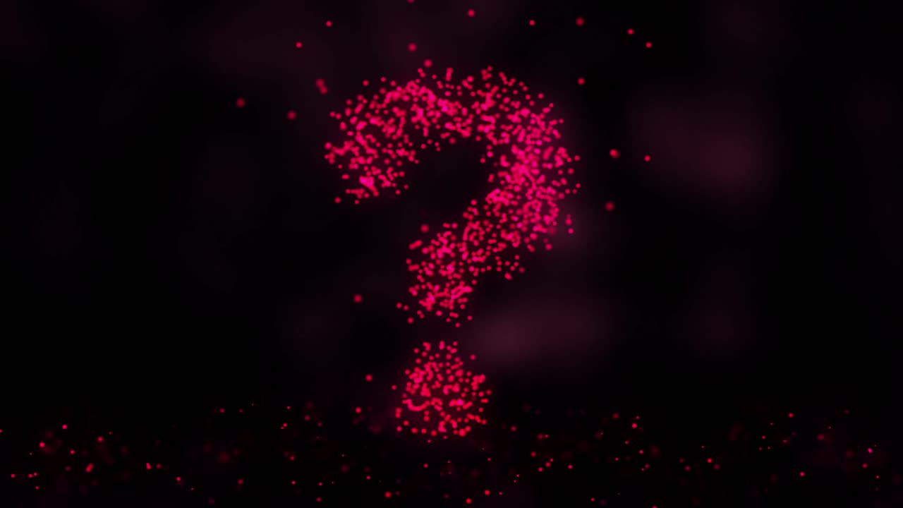 diseño de signo de pregunta abstracto