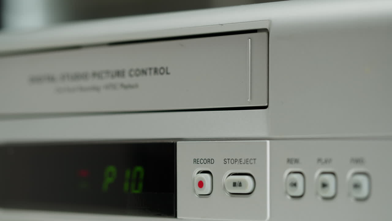 Vintage VHS VCR Player