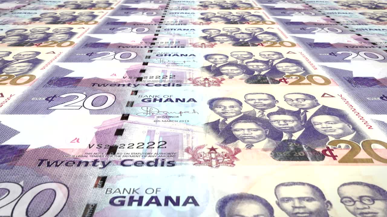 20 ガーナ・セディの紙幣