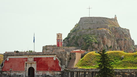 old fortress of corfu, greece
