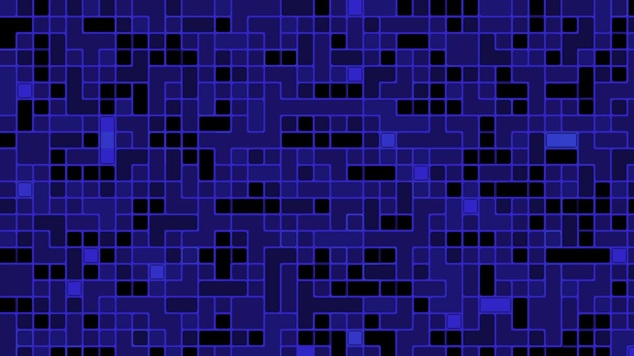 Black and blue digital noise signal