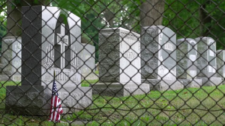 Cimitero dei veterani, città del NJ