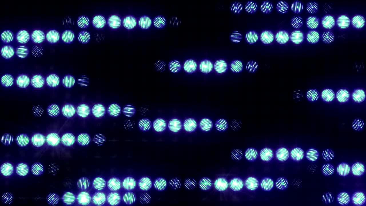 líneas que se arrastran horizontalmente en una pared de luz, bucle