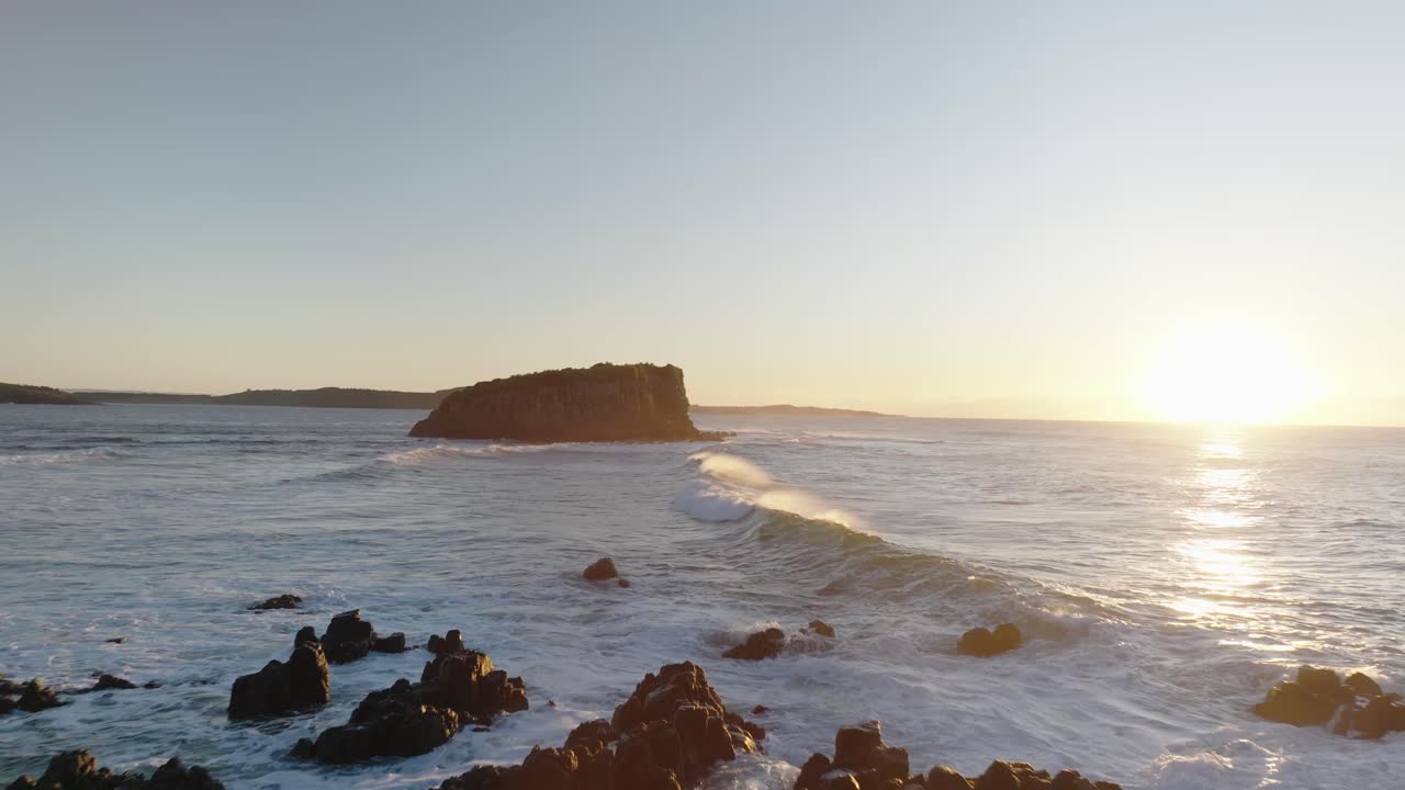 Minnamurra Island sunrise New South Wales