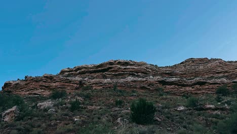 rocky mountain landscape under blue sky