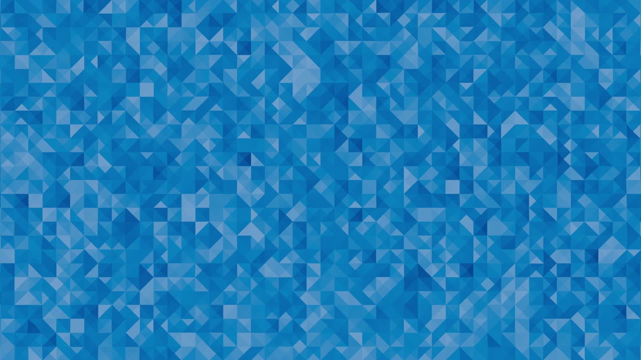 3d 애니메이션 추상적인 배경, 파란색 기하학적 움직임