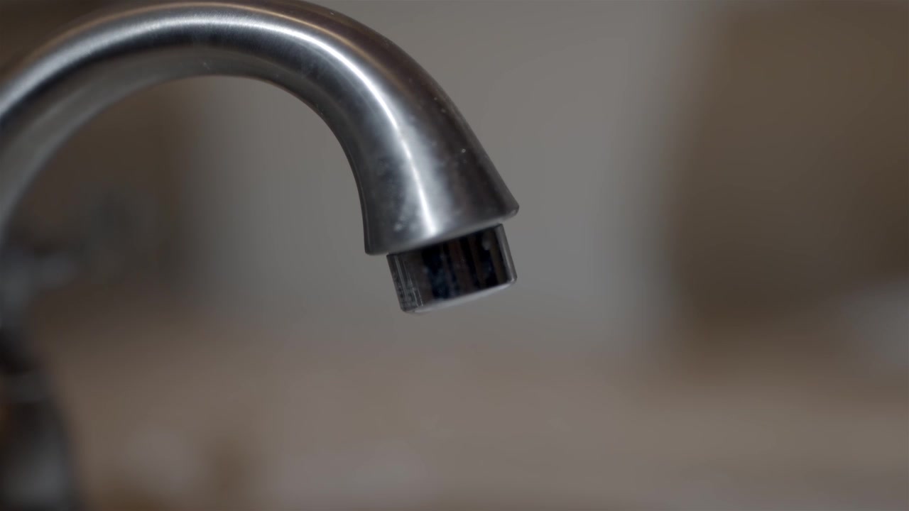 Eco-friendly Action: Closing Chrome Tap for Water Conservation Efforts