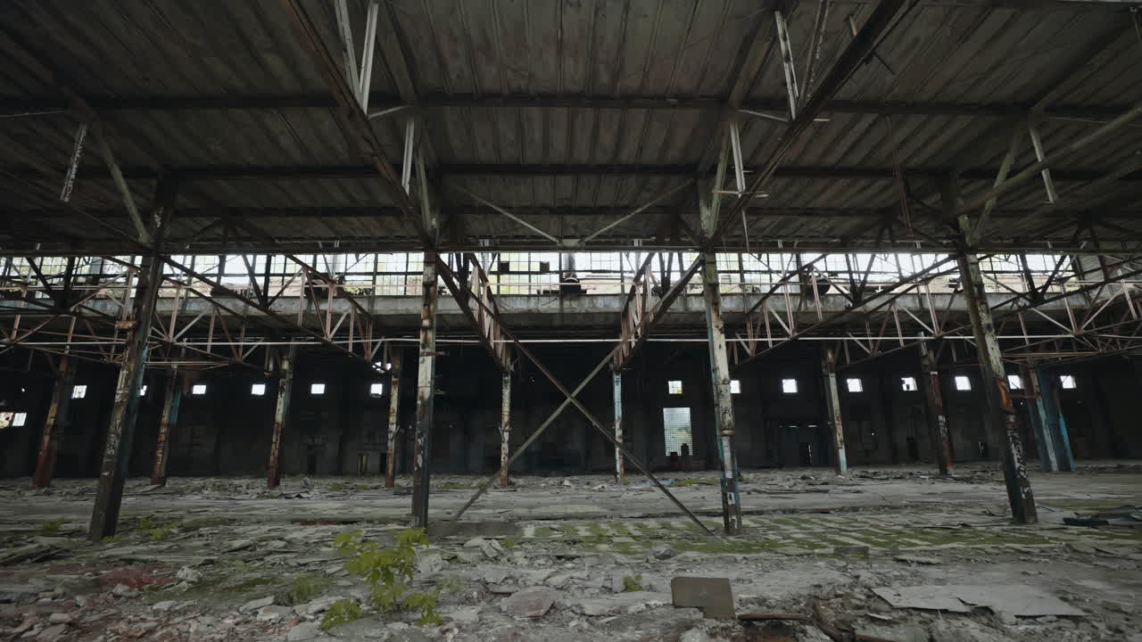 заброшенное промышленное здание